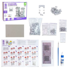 конструктор з міні-цеглинок Blocky "Вартова брама" в кор. 24,7х18,5х5,7см. Strateg  31007  (5)