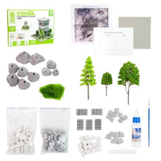 конструктор з міні-цеглинок Blocky "Лісова вежа" в кор. 24,2х18х5,3см. Strateg  31019  (5)