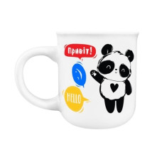 чашка Kvarta дитяча 210мл. "Привіт панда" в подар. кор.  1528  (10)