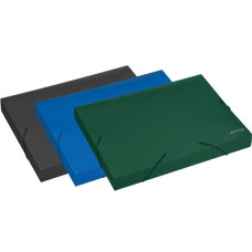 тека Economix E31402 бокс на гумках 4см. пласт. А4  (20)