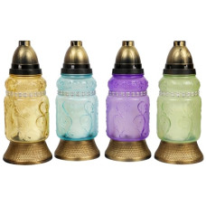 свічка лампадка скляна (48 годин) Кольори  48-18  (8)