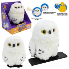 м`яка іграшка Сова інтерактивна, звук, рухається, в кор. 17х14х19см.  С14102  (24)