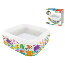 басейн "Блакитна лагуна" 159х159х50см., 344л., від 3 років, в кор.  57471  (3)