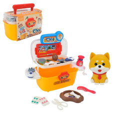 набір ветеринара тваринка, аксесуари, в кор. 22х15х17см.  623-825  (24/48)