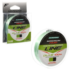 волосінь Flagman Magnum Mod Main Line Olive 100м. 0,35мм.  MMLO10035