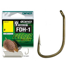 гачки Owner FDH-1 Amano Tenkara With Eye №12  17шт.  56941-12