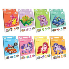 розвиваючі пазли для малюків "Puzzle для малюків" Danko toys  PFK-05,06,07,...,12  (32)