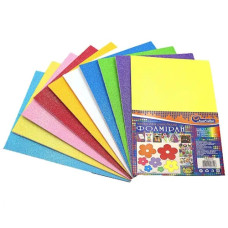 фоаміран J.Otten А4  1,7мм. Iridescent, набір 10кол.  17IA4-MIX  (96)