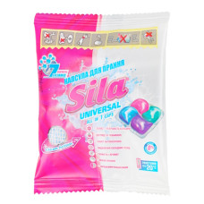 капсули для прання Sila Universal 21гр. в zip-пакеті, 30шт. в кор.  (30)