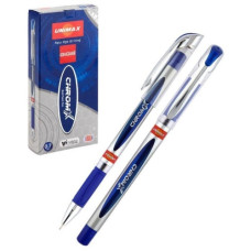 ручка Unimax ChromX кульк. синя 0,7мм.  UX-119-02  (12/120/1200)