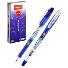 ручка Unimax Ultraglide кульк. синя 1,0мм.  UX-114-02  (12/120/1200)