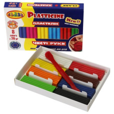 пластилін Class "Чисті руки MAXI" ЕСО  8кол./160гр.  7644С  (40)