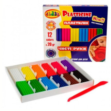 пластилін Class "Чисті руки MAXI" ЕСО 12кол./240гр.  7646С  (40)