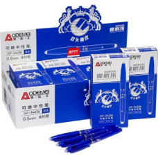 ручка GP-34236 "пиши-витирай" гелева синя 0,5мм.  (12/144/2304)