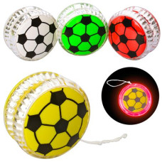 Йо-Йо 5,5см., світло, на батар., в кул. 5,5х5,5х3см.  М 5641  (288)