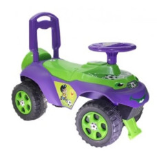 каталка Машинка Doloni-toys фіолетово-зелена 0141/02