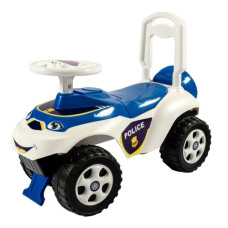 каталка Машинка Doloni-toys біло-синя  0141/11