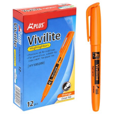 текст-маркер Beifa HY100200-OR помаранчевий, скош. накінеч.  (12/144)