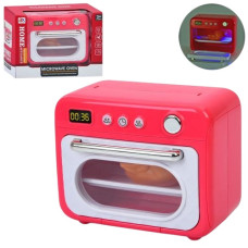 мікрохвильова піч 14см., муз., світло, курка, на батар. в кор. 19х14х9см.  6844А  (72)