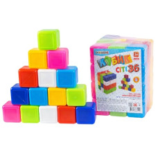 кубики Сіті 36шт.  0418  (12)