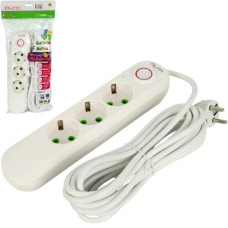 подовжувач з вимикачем 5м. на 3 гнізда  A03-5M/122745  (60)
