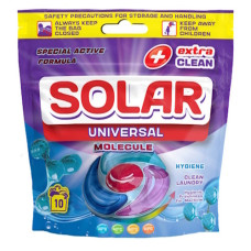 капсули для прання Solar Universal Molecule 10шт.