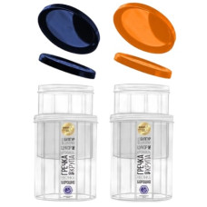 набір ємностей для сипучих продуктів 1,0л. +  1,5л. Народний продукт  85  (32)