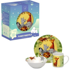набір дитячого посуду Limited Edition Jungle  3 предм. в кор.  YF6030