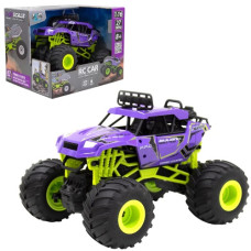 машина р/к Off-road Bigfoot Violet 1:16, 27 МГц, на батар.  SL-358RHV