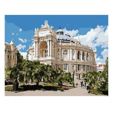картина за номер. Strateg 30х40см. "Прекрасний оперний театр"  SS-6584  (30)