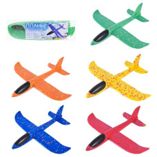 літак пінопластовий в кул. 34х10х3см.  С28005  (400)