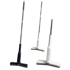 швабра з м`якою насадкою 34см., ручка нержав. 120см., віджим "Метелик"  EF-3400