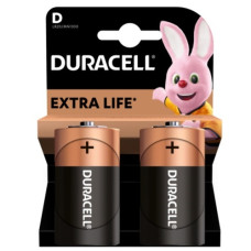 батарейка Duracell LR20  1x 2 бліст.  (2/20)