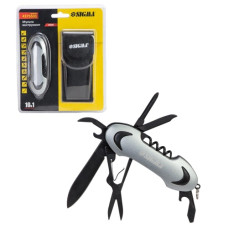 мультиінструмент Сигма ніж 109мм. 10в1 у чохлі  4375531