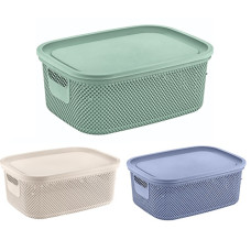 кошик 12л. з кришкою  04 1288  (24)