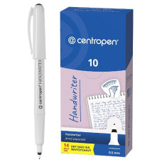 маркер Centropen 4651 лінер чорний 0,5мм.  (10/200)