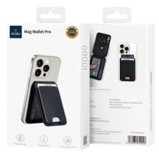 картхолдер WIWU Mag Wallet Pro Kevlar Black  MW-003