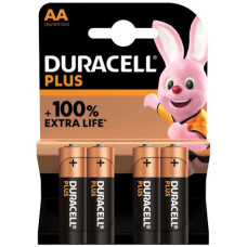 батарейка Duracell LR 6  1x 4 бліст.  (4/80)