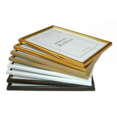 фоторамка 15-... пласт. багет  21х30 (скло)  (30)