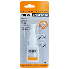 клей Pasco  5мл. на блістері  C-001-1  (24/576)