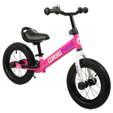 велобіг "Corso Navi" сталева рама, надувні кол. 12", підніжка, підставка д/ніг, дзвоник NV-73166 (1)