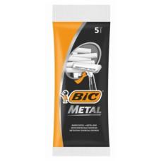 станок для гоління BIC Metal набір  5шт., ціна за набір  (30)