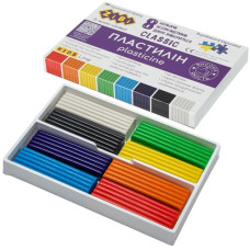 пластилін Zibi Kids Line CLASSIC  8кол./160гр.  ZB.6231  (30)