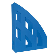 лоток для паперу вертик. ЛВ-01 пластмас. на 1 відділ. (КІП) синій  (14)