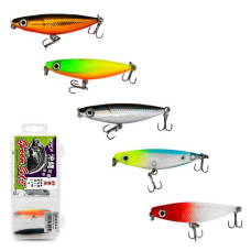 воблери набір 5шт. 4см. 3гр.  SF24314-4  (400)