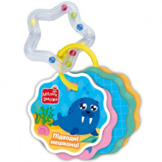 картки на кільці з брязкальцем "Підводні мешканці" Vladi Toys  VT2000-32