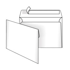 конверт С6 (0+0) чистий 165х115мм  (1000)
