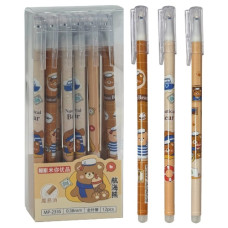 ручка MP-2335 "пиши-витирай" гелева синя 0,38мм.  (12/144/2304)