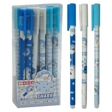 ручка MP-2329 "пиши-витирай" гелева синя 0,38мм.  (12/144/2304)