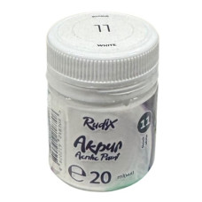 фарба акрилова Rudix біла 20мл.  850111  (12/48)
